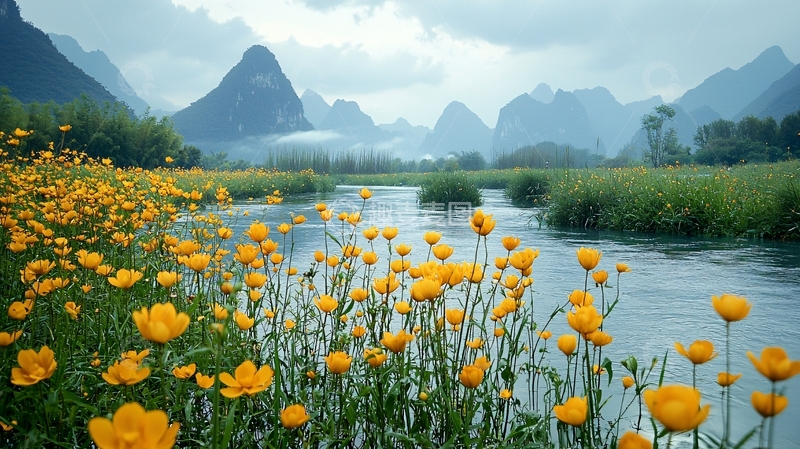 高清大图下载【趣麦麦图】山水田园风光30