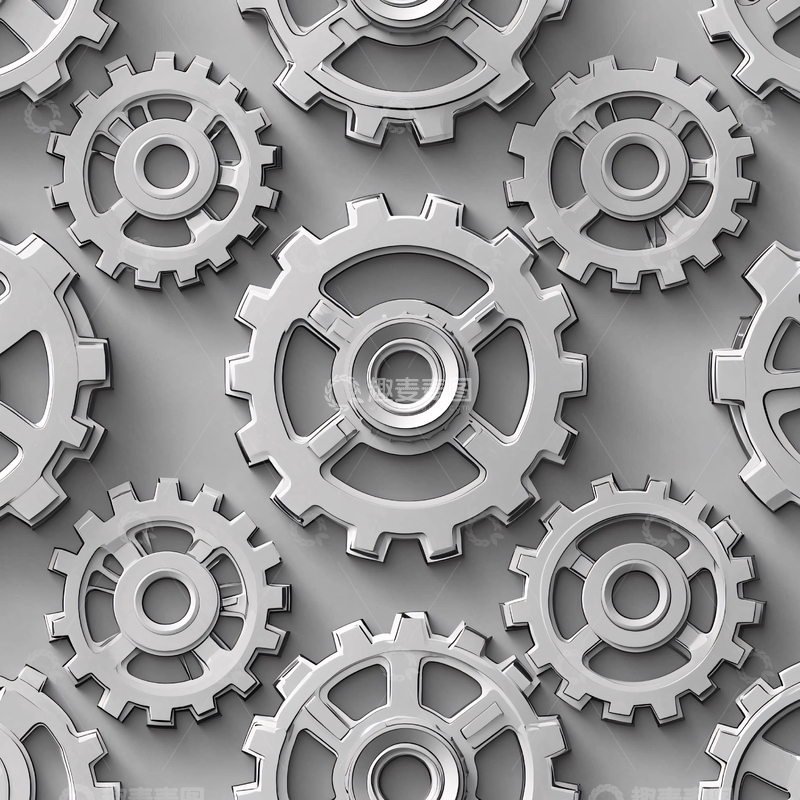 高清大图下载【趣麦麦图】齿轮机械装置精密