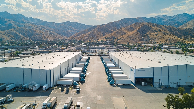 高清大图下载【趣麦麦图】大型仓库建筑群