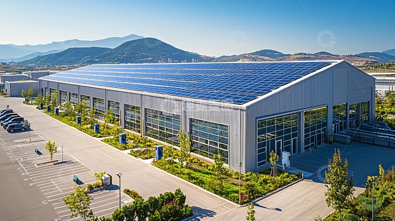 高清大图下载【趣麦麦图】现代工业建筑外观