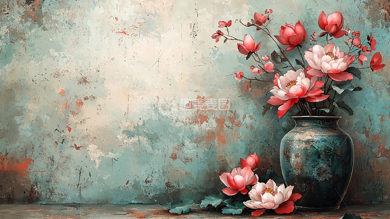 高清大图下载【趣麦麦图】粉色花朵高清图片