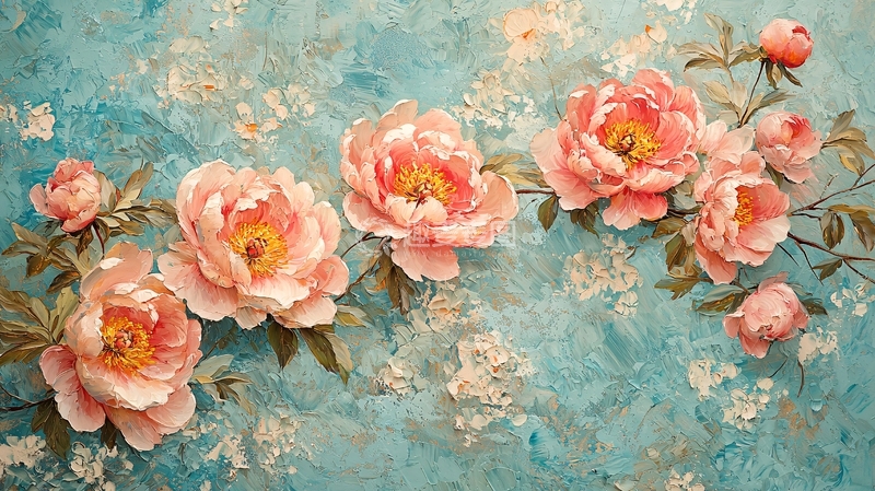 高清大图下载【趣麦麦图】粉色牡丹花高清图片