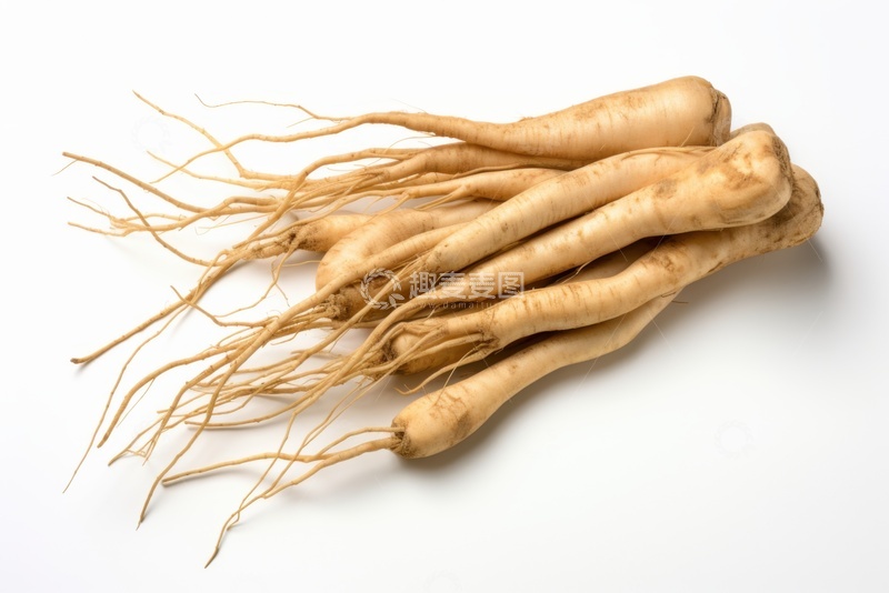 高清大图下载【趣麦麦图】放在桌面上的人参