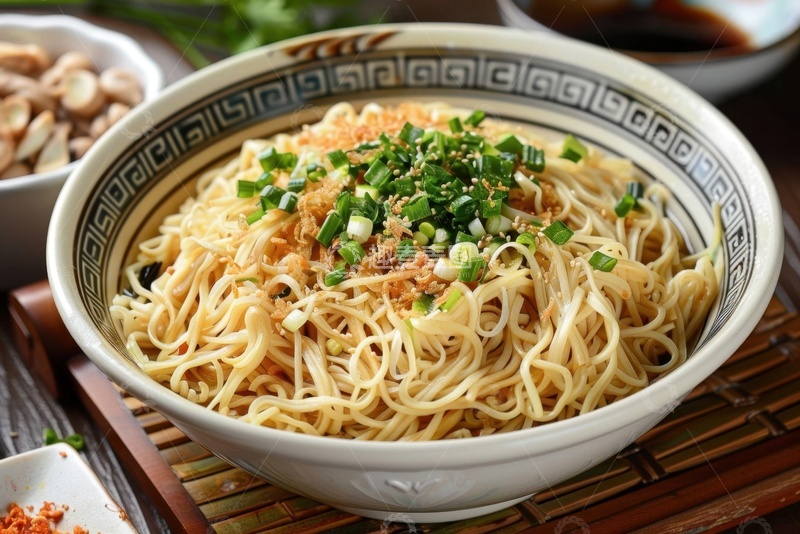 高清大图下载【趣麦麦图】一碗麻酱面美食