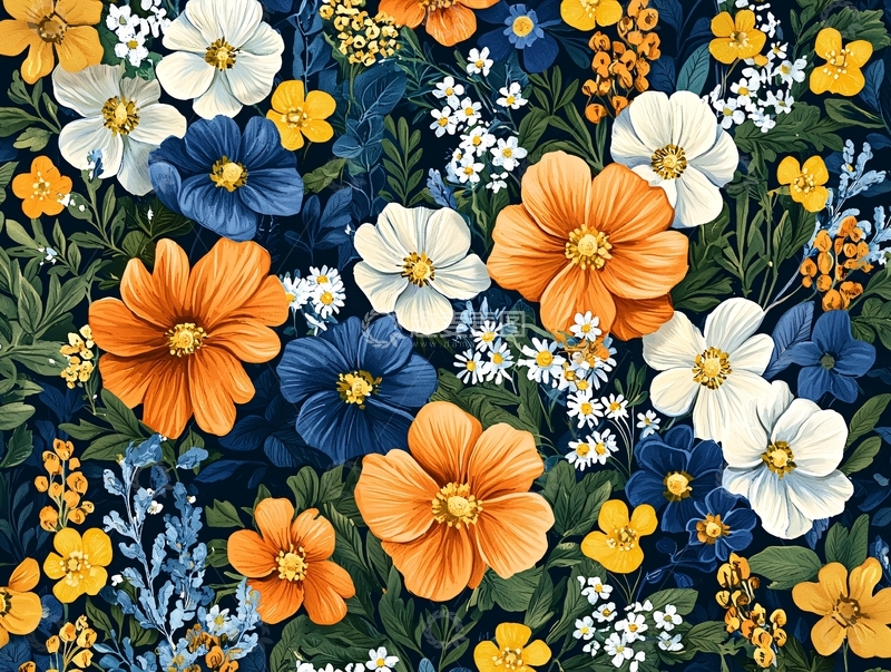 高清大图下载【趣麦麦图】各种颜色鲜艳的花朵