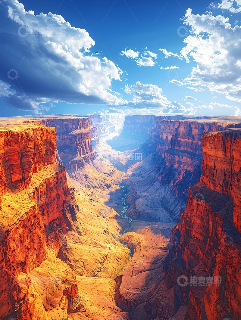 高清大图下载【趣麦麦图】峡谷风光高清图片