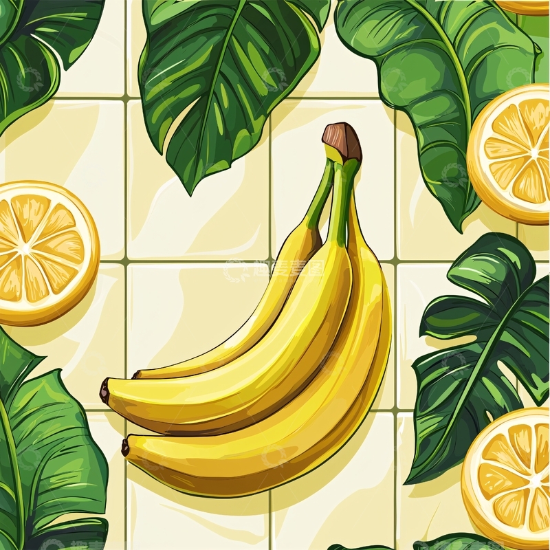 高清大图下载【趣麦麦图】香蕉高清图片
