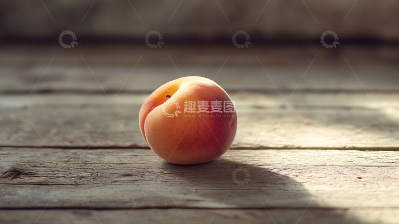 高清大图下载【趣麦麦图】新鲜多汁的杏子特写