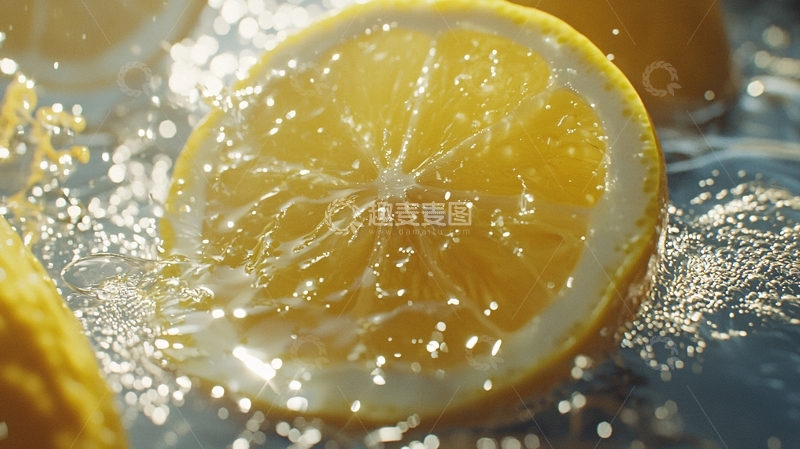 高清大图下载【趣麦麦图】柠檬切片高清图片