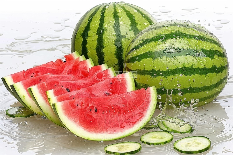 高清大图下载【趣麦麦图】切块的大西瓜