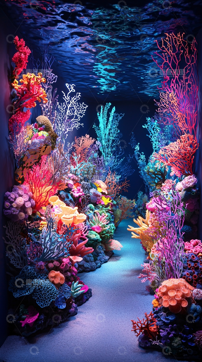 高清大图下载【趣麦麦图】五彩斑斓的海底世界