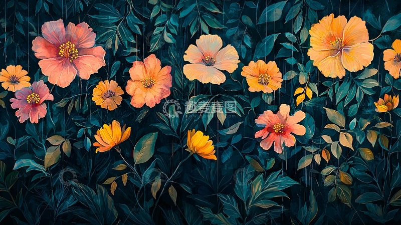 高清大图下载【趣麦麦图】花朵植物群高清图片