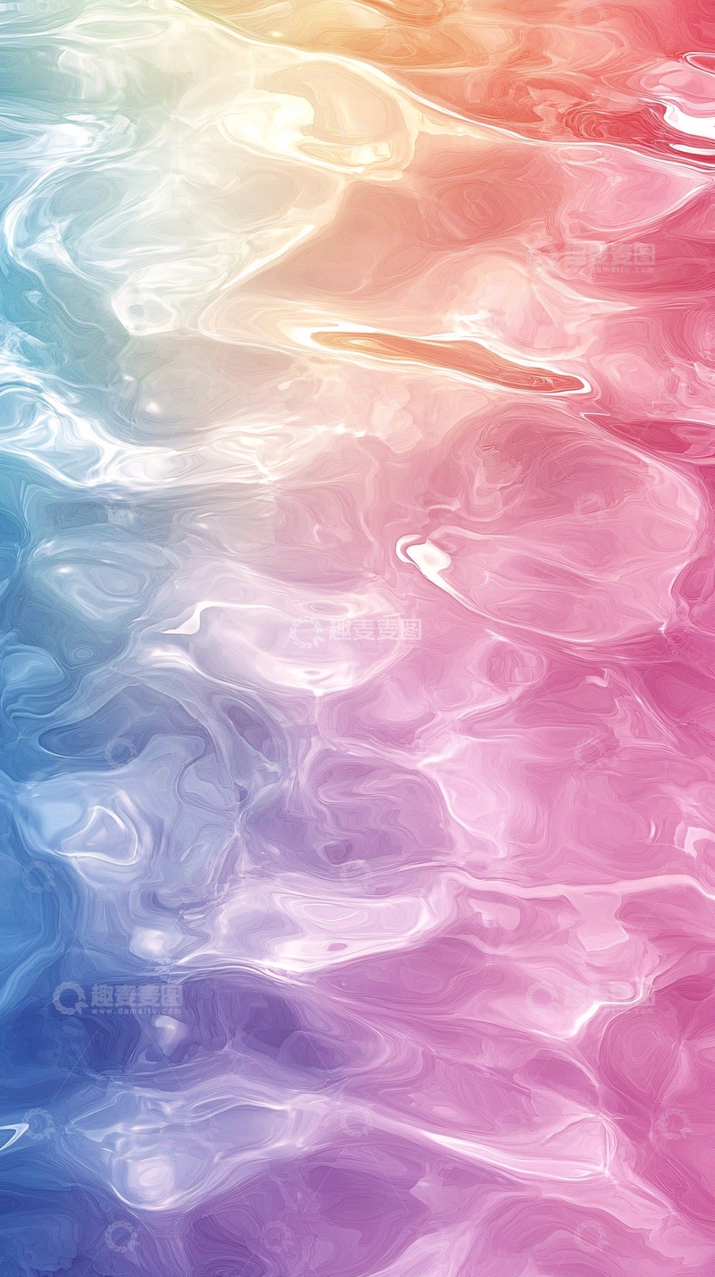 高清大图下载【趣麦麦图】渐变水彩大理石纹理