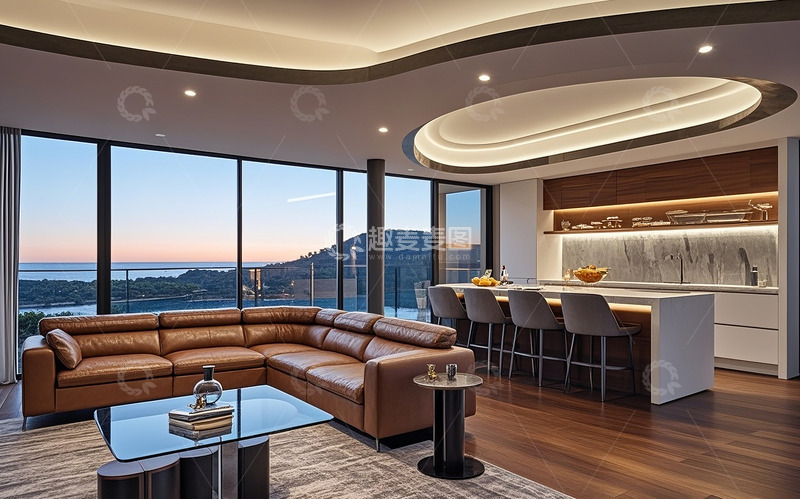 高清大图下载【趣麦麦图】现代客厅47