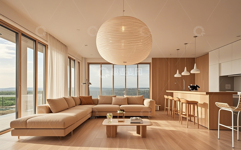 高清大图下载【趣麦麦图】现代客厅45