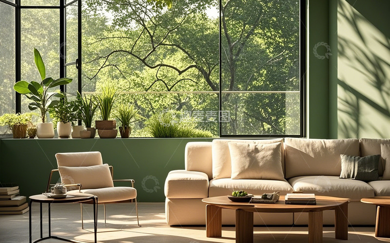 高清大图下载【趣麦麦图】现代客厅23