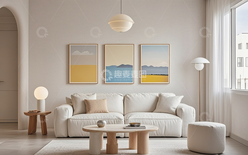 高清大图下载【趣麦麦图】现代客厅113