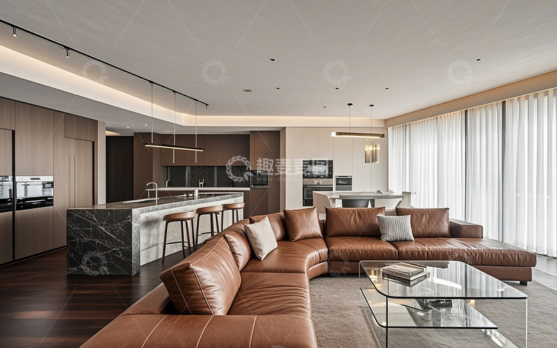 高清大图下载【趣麦麦图】现代客厅117