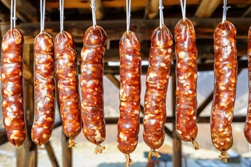 挂起来的腊肠