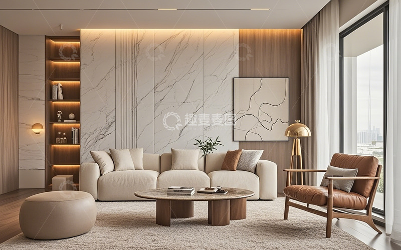高清大图下载【趣麦麦图】现代客厅112