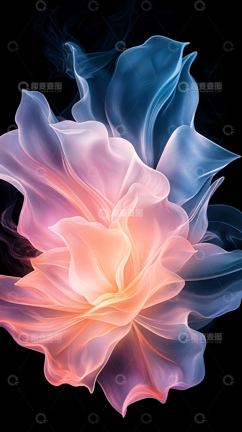 高清大图下载【趣麦麦图】梦幻花朵高清图片