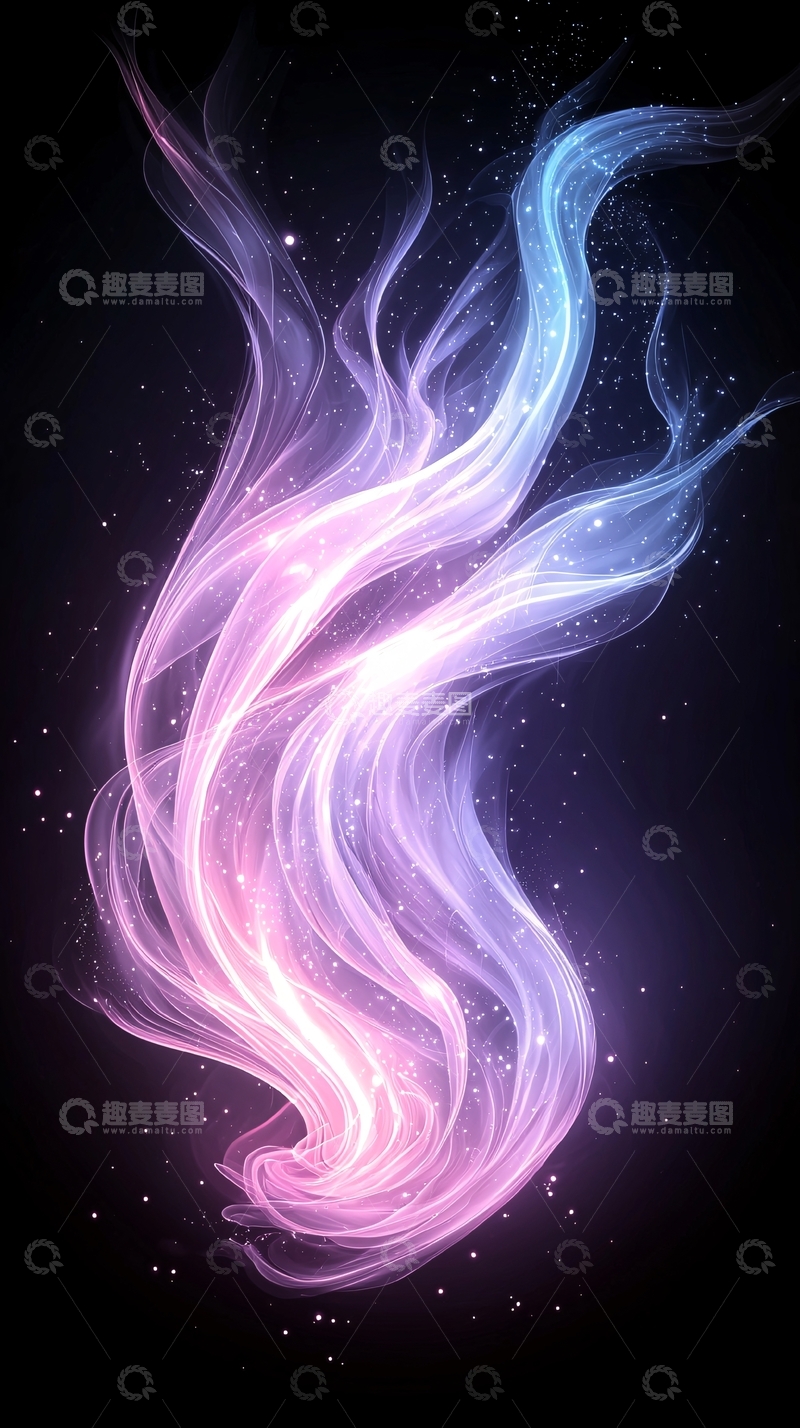 高清大图下载【趣麦麦图】光芒四射的梦幻光束