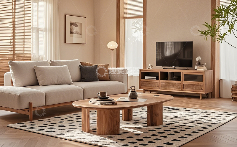 高清大图下载【趣麦麦图】现代客厅77