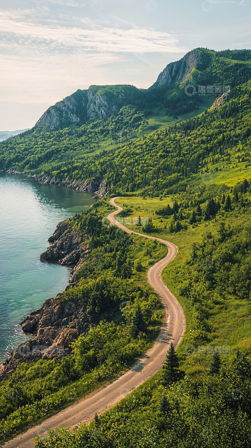 高清大图下载【趣麦麦图】蜿蜒海岸公路