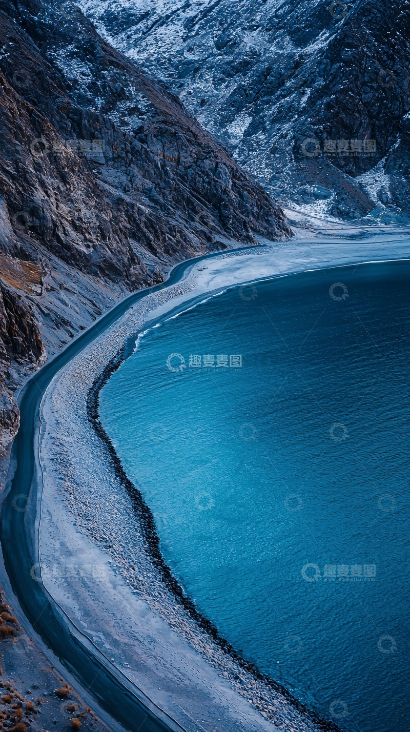 高清大图下载【趣麦麦图】山水交融的壮丽景色