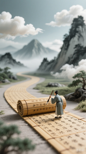 书香中国读书日插画