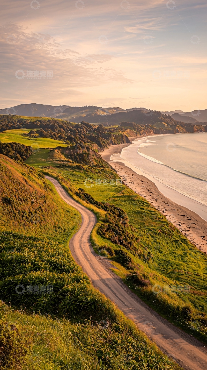 高清大图下载【趣麦麦图】蜿蜒海岸公路