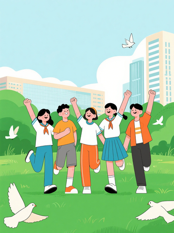 五四青年节青春海报设计