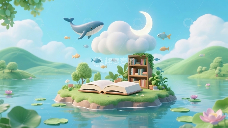 高清大图下载【趣麦麦图】世界读书日读书宣传物料6