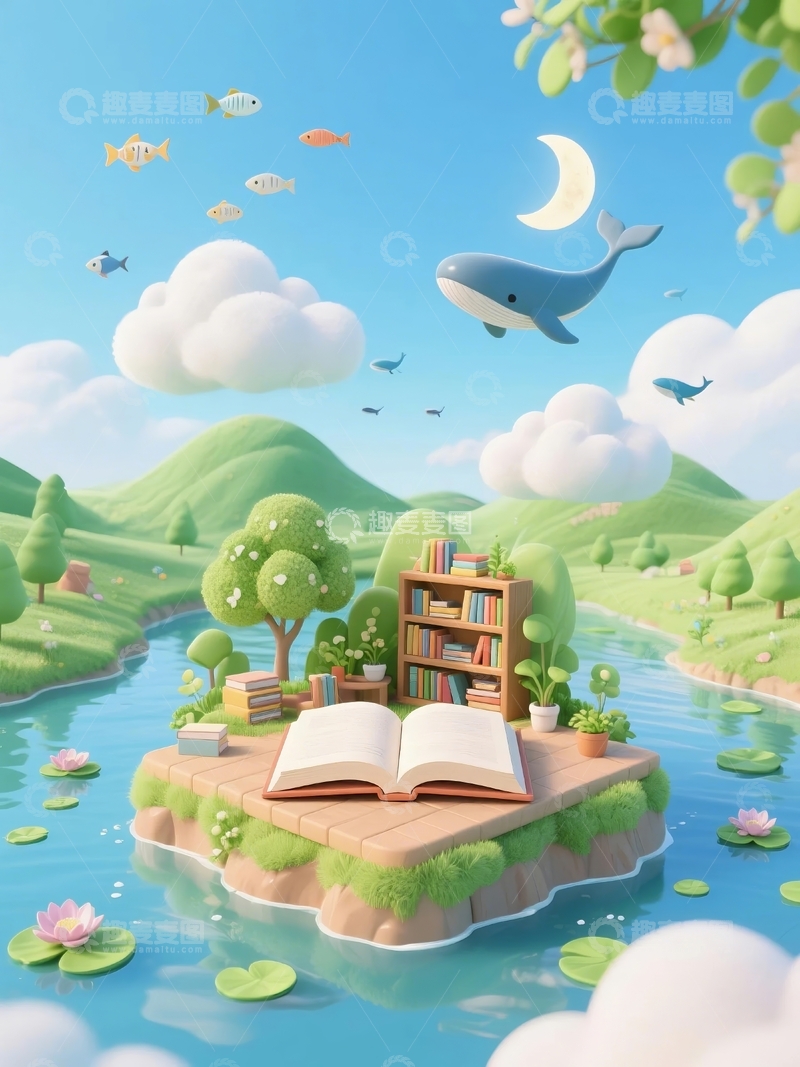 世界读书日读书宣传物料4