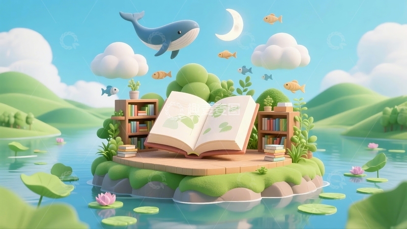 高清大图下载【趣麦麦图】世界读书日读书宣传物料7