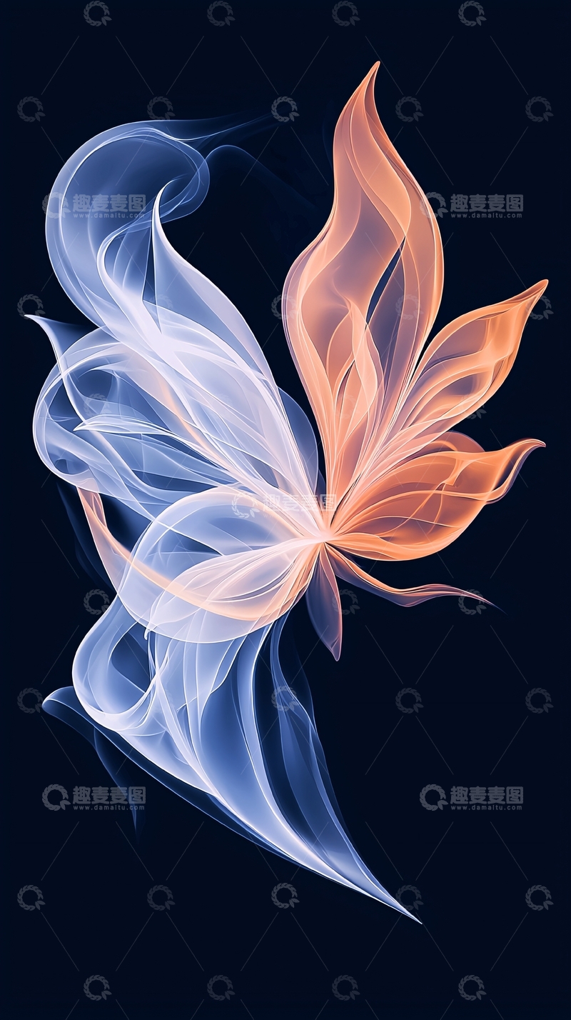 高清大图下载【趣麦麦图】火焰与冰的交融