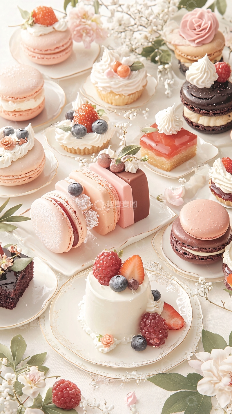 高清大图下载【趣麦麦图】精致甜点高清图片