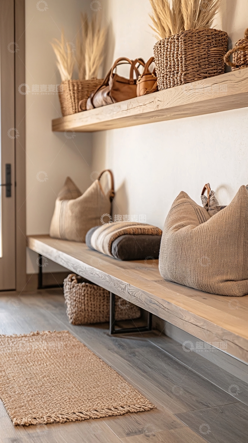 高清大图下载【趣麦麦图】米色调室内装饰静物