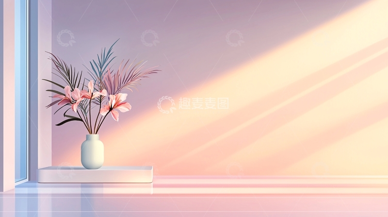 高清大图下载【趣麦麦图】淡紫色花束高清图片