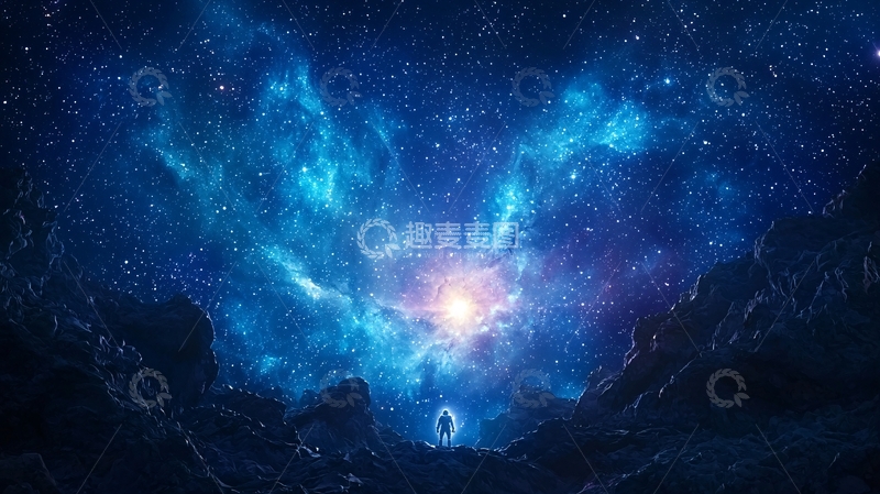 高清大图下载【趣麦麦图】璀璨星河深邃宇宙