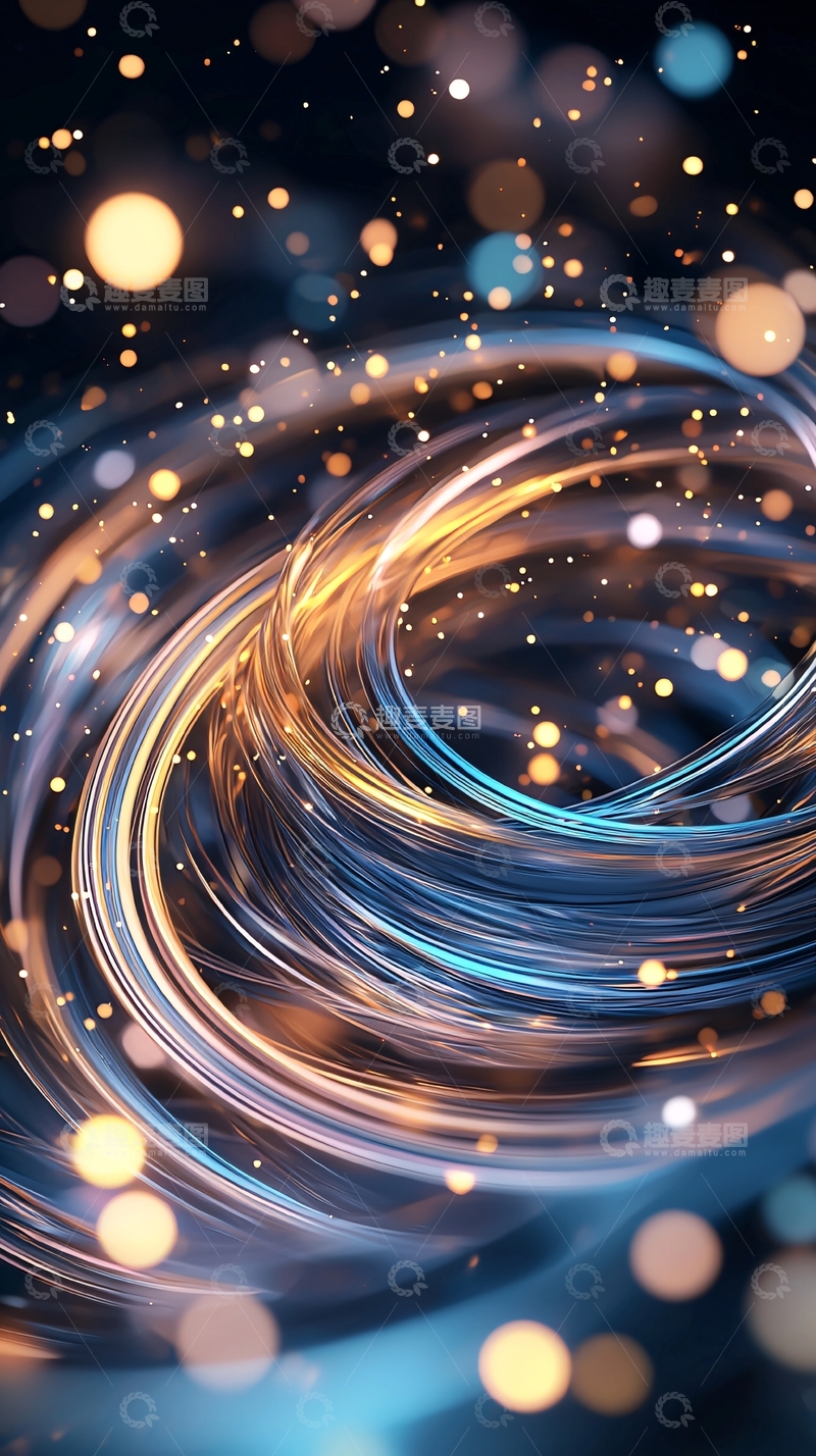 高清大图下载【趣麦麦图】光线流动高清图片