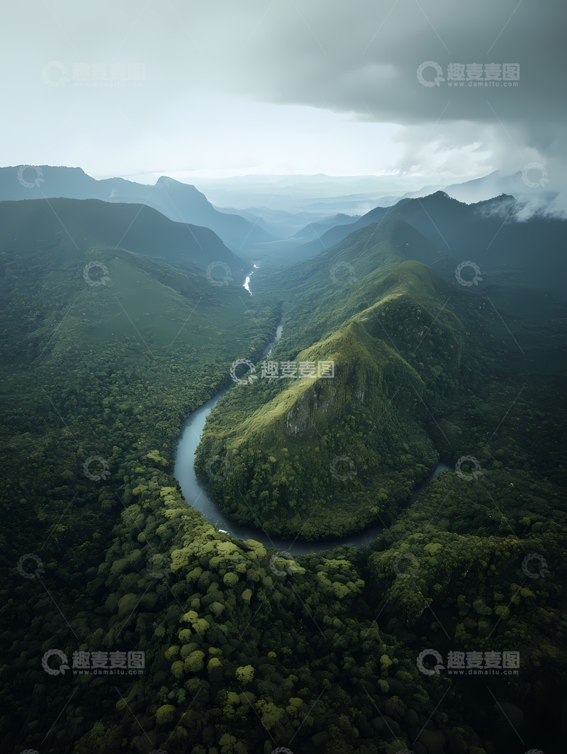 高清大图下载【趣麦麦图】山川河流群山9