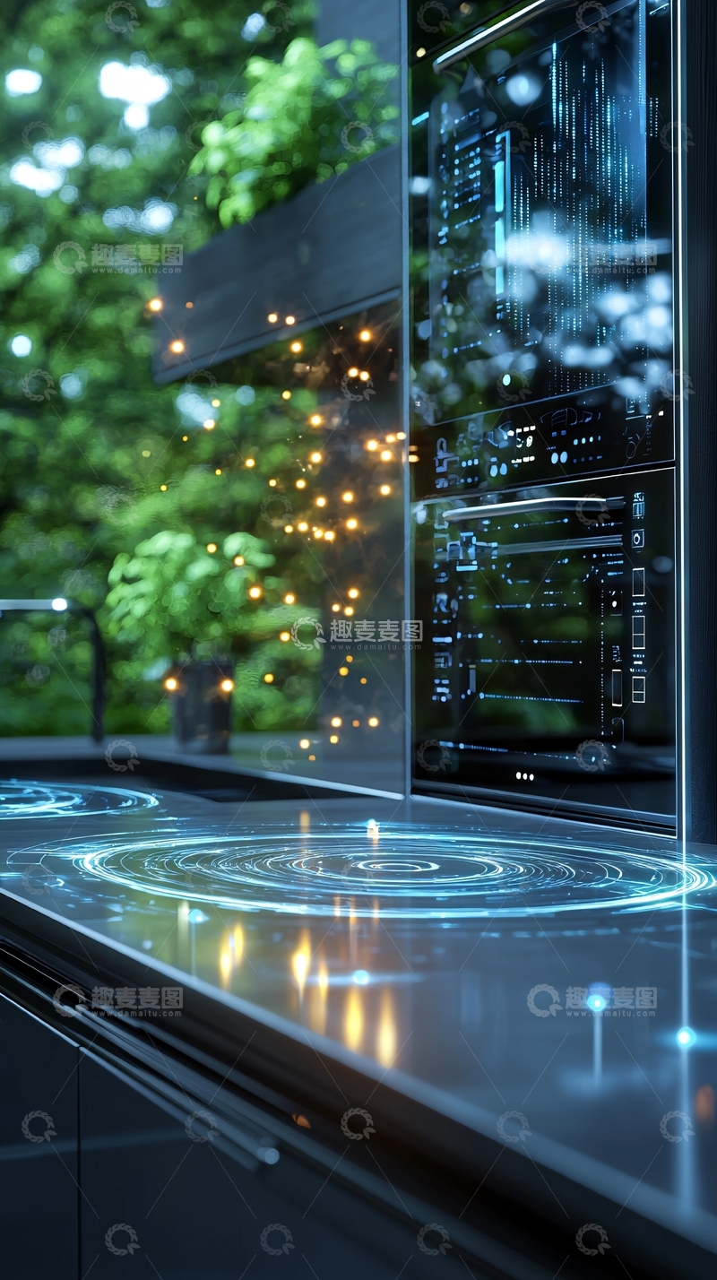 高清大图下载【趣麦麦图】未来厨房高清图片