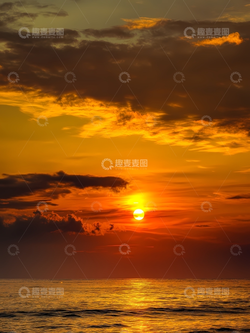 高清大图下载【趣麦麦图】唯美夕阳朝阳日落日出