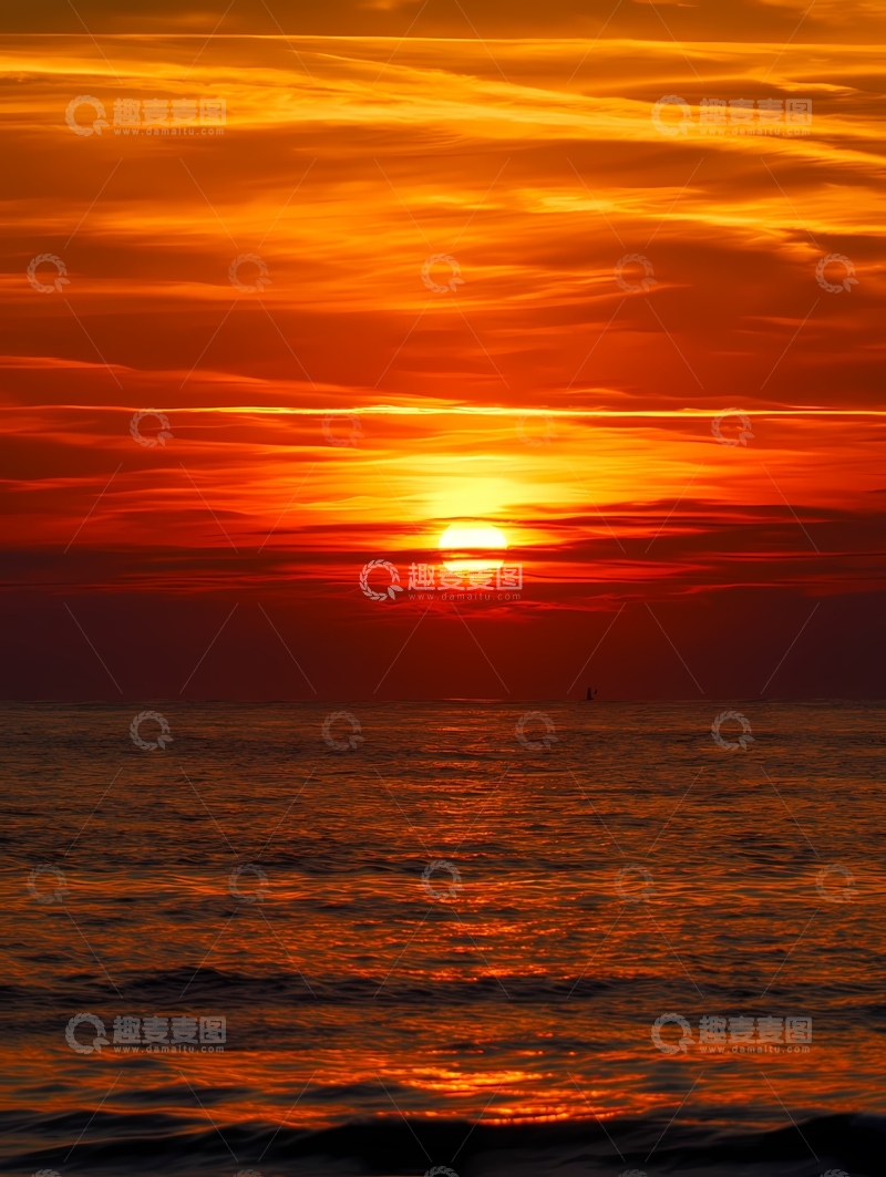 高清大图下载【趣麦麦图】唯美夕阳朝阳日落日出2