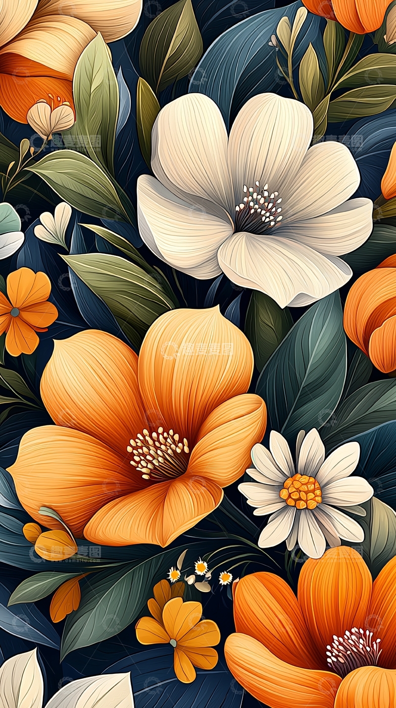 高清大图下载【趣麦麦图】绚丽的花朵高清图片