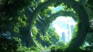 未来城市高清图片