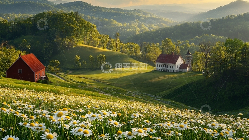 高清大图下载【趣麦麦图】田园风光高清图片