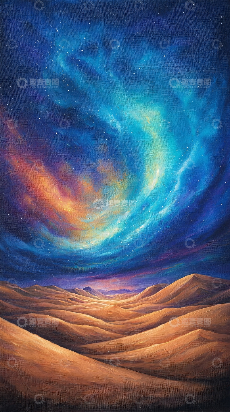 高清大图下载【趣麦麦图】星空下高清图片