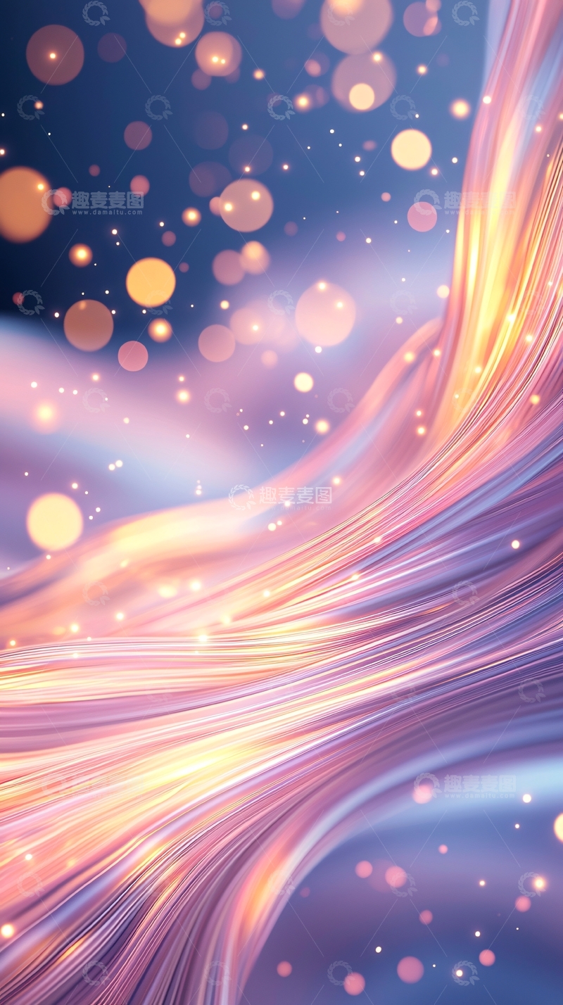 高清大图下载【趣麦麦图】光线流动高清图片